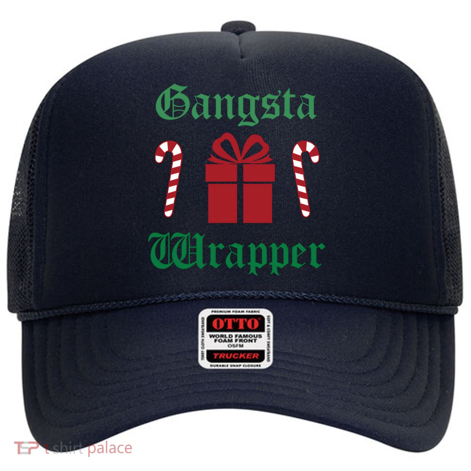 Gangsta Wrapper Christmas Hat
