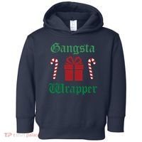 Gangsta Wrapper Christmas Toddler Hoodie thumb 0