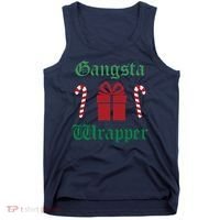 Gangsta Wrapper Christmas Tank Top thumb 0