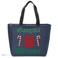 Gangsta Wrapper Christmas Tote Bag thumb 0