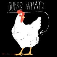 Guess What Chicken Butt Ornament thumb 1