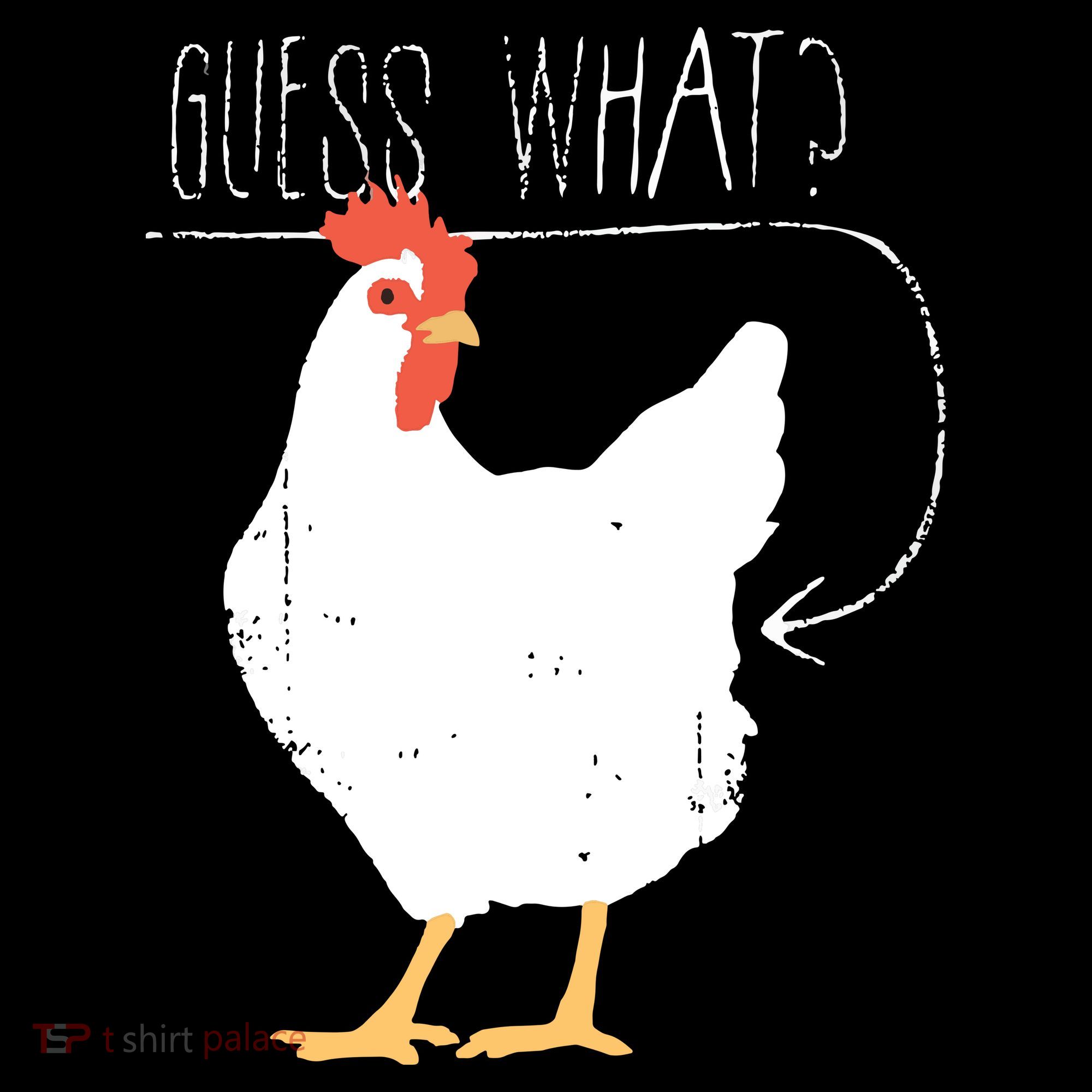 Guess What Chicken Butt Ornament