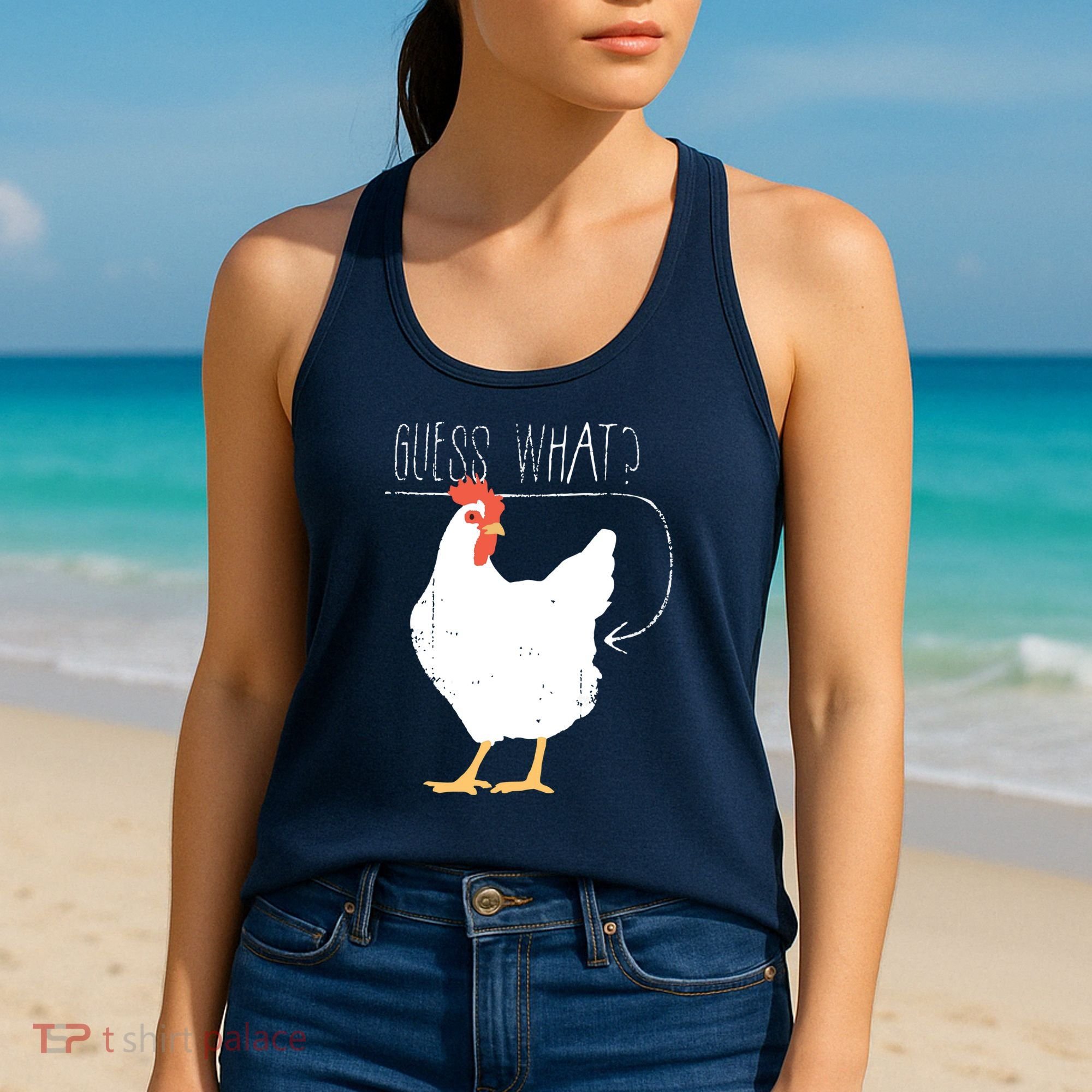 Guess What Chicken Butt Women's Tank Top