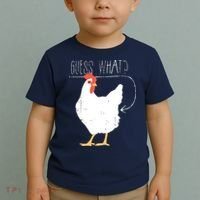 Guess What Chicken Butt Toddler T-Shirt thumb 2