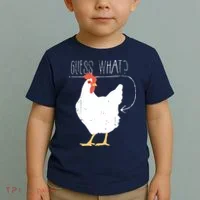 Guess What Chicken Butt Toddler T-Shirt thumb 2