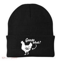 Guess What Chicken Butt The Original Distressed Look Beanie thumb 0
