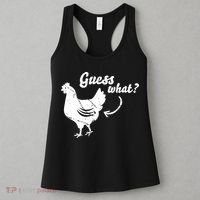 Guess What Chicken Butt The Original Distressed Look Women's Tank Top thumb 3
