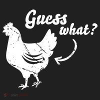 Guess What Chicken Butt The Original Distressed Look Hat thumb 2