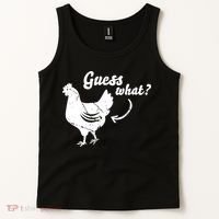 Guess What Chicken Butt The Original Distressed Look Tank Top thumb 2