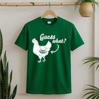 Guess What Chicken Butt The Original Distressed Look T-Shirt thumb 2