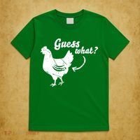 Guess What Chicken Butt The Original Distressed Look T-Shirt thumb 5