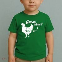 Guess What Chicken Butt The Original Distressed Look Toddler T-Shirt thumb 2