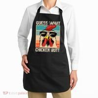 Guess What Chicken Butt Funny Chicken Meme Apron thumb 2