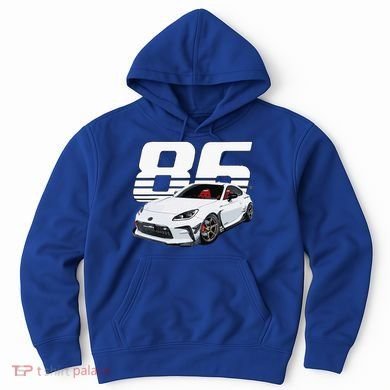 Gr86 White Car Hoodie