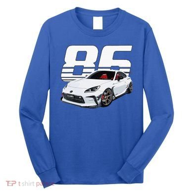 Gr86 White Car Long Sleeve Shirt
