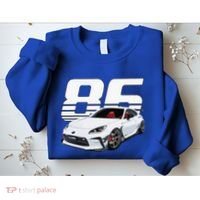 Gr86 White Car Sweatshirt thumb 2