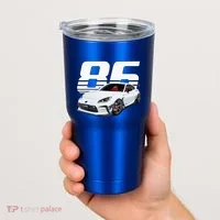 Gr86 White Car Tumbler thumb 2