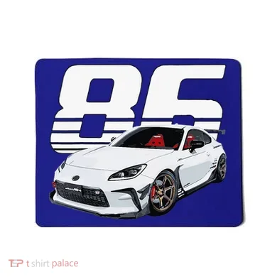 Gr86 White Car Mousepad