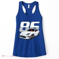 Gr86 White Car Women's Tank Top thumb 0