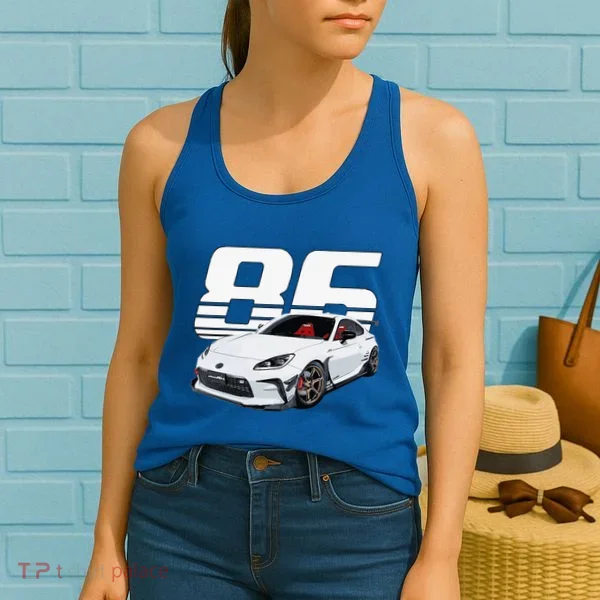 Gr86 White Car Women's Tank Top