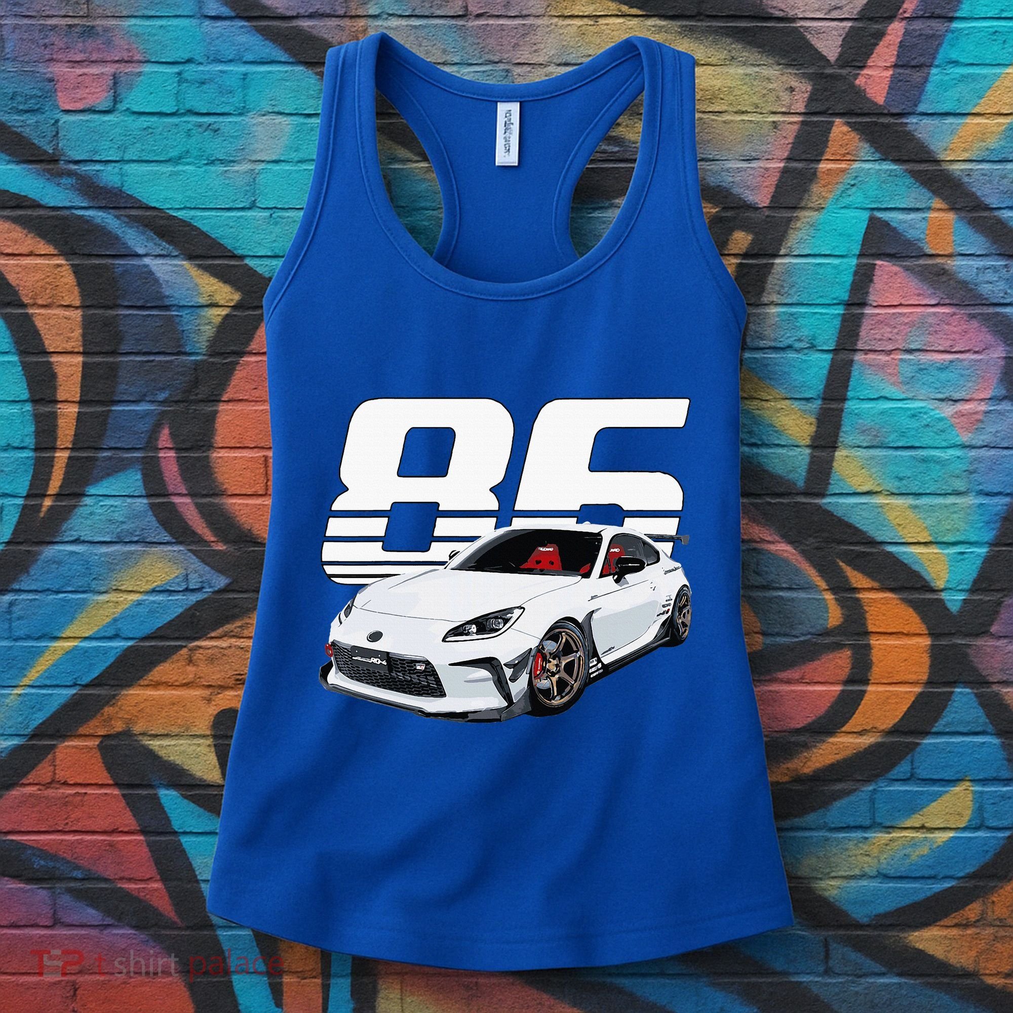 Gr86 White Car Women's Tank Top