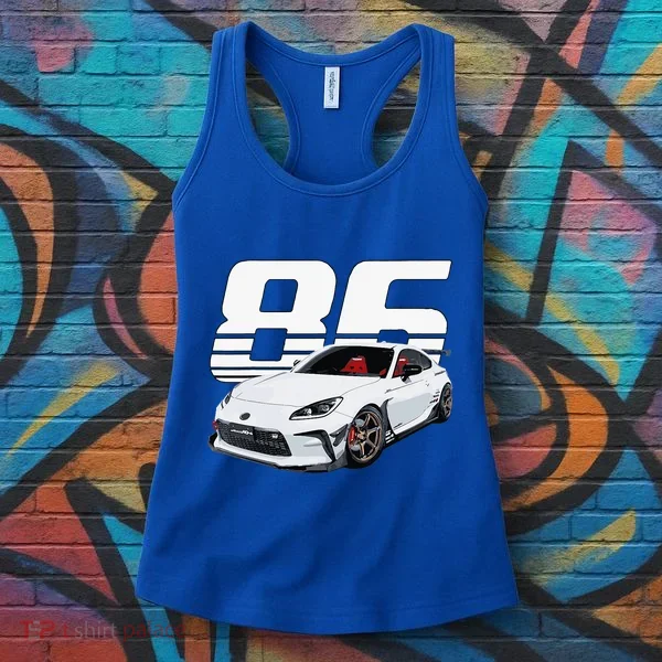 Gr86 White Car Women's Tank Top