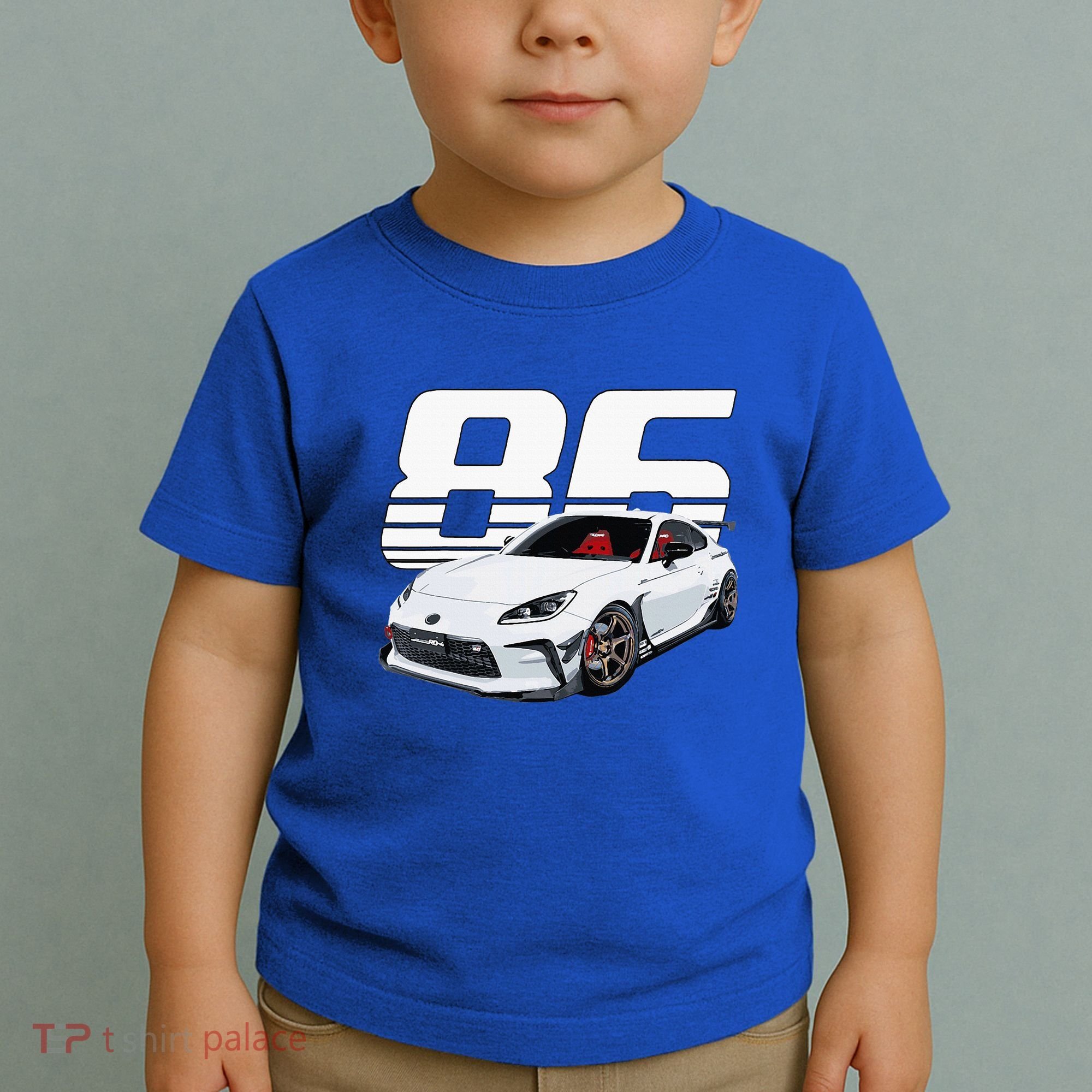 Gr86 White Car Toddler T-Shirt