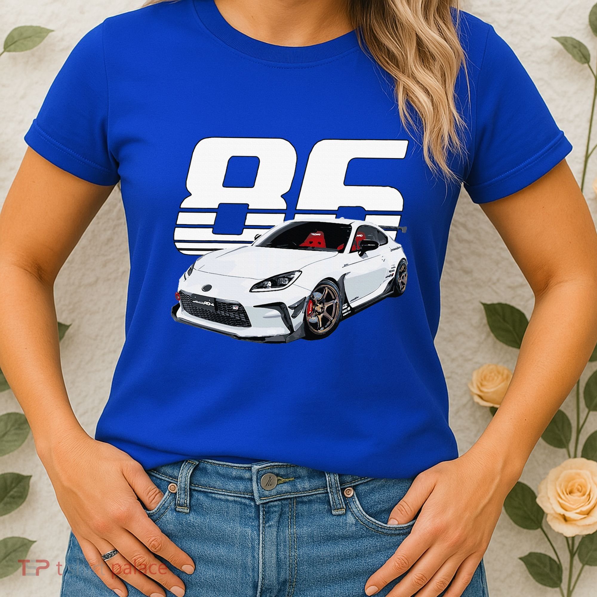 Gr86 White Car Women's T-Shirt