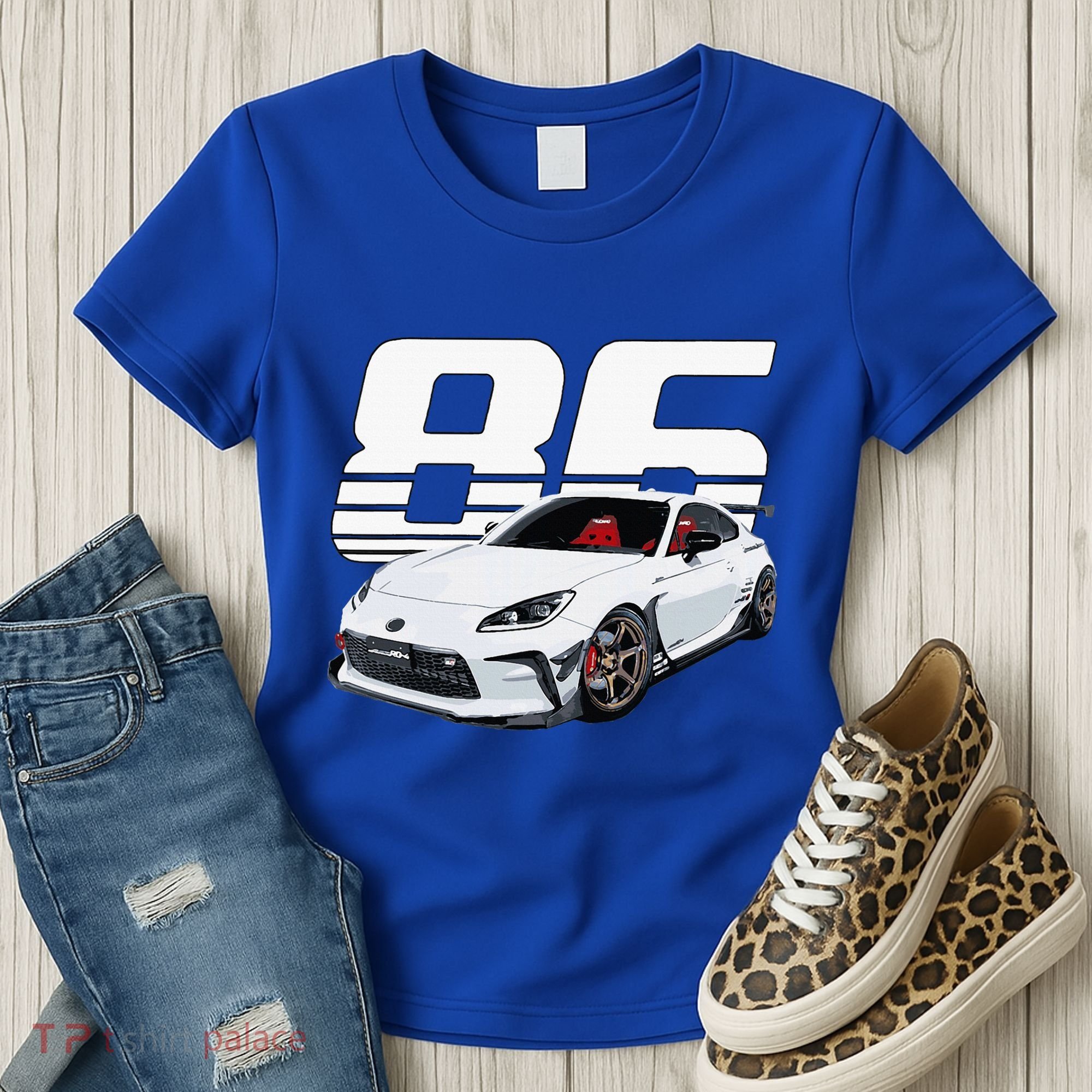 Gr86 White Car Women's T-Shirt