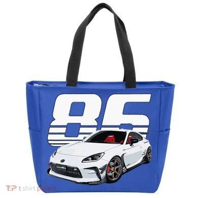 Gr86 White Car Tote Bag