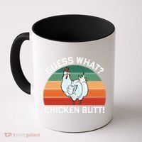 Guess What? Chicken Butt Funny Coffee Mug thumb 0
