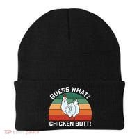 Guess What? Chicken Butt Funny Beanie thumb 0