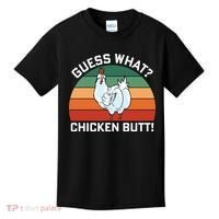 Guess What? Chicken Butt Funny Kids T-Shirt thumb 0