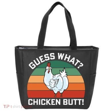 Guess What? Chicken Butt Funny Tote Bag