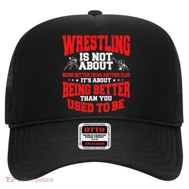 Great Wrestling Design Wrestler Saying Apparel  Hat