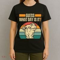 Guess What Day Is It Camel Hump Day Camel Wednesday Funny T-Shirt thumb 4