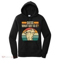 Guess What Day Is It Camel Hump Day Camel Wednesday Funny Women's Hoodie thumb 0