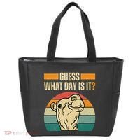 Guess What Day Is It Camel Hump Day Camel Wednesday Funny Tote Bag thumb 0