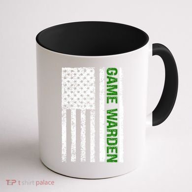 Game Warden Design Wildlife Officer Control Agent Ager Cool Gift Coffee Mug back