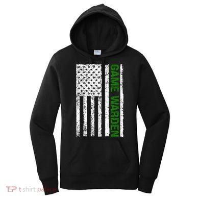 Game Warden Design Wildlife Officer Control Agent Ager Cool Gift Women's Hoodie