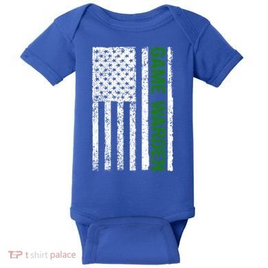 Game Warden Design Wildlife Officer Control Agent Ager Cool Gift Baby Bodysuit
