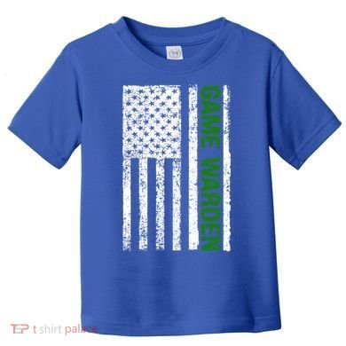 Game Warden Design Wildlife Officer Control Agent Ager Cool Gift Toddler T-Shirt