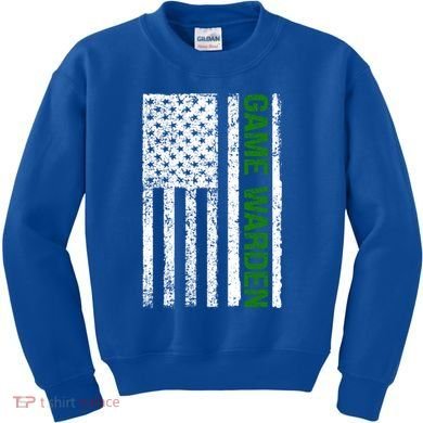 Game Warden Design Wildlife Officer Control Agent Ager Cool Gift Kids Sweatshirt