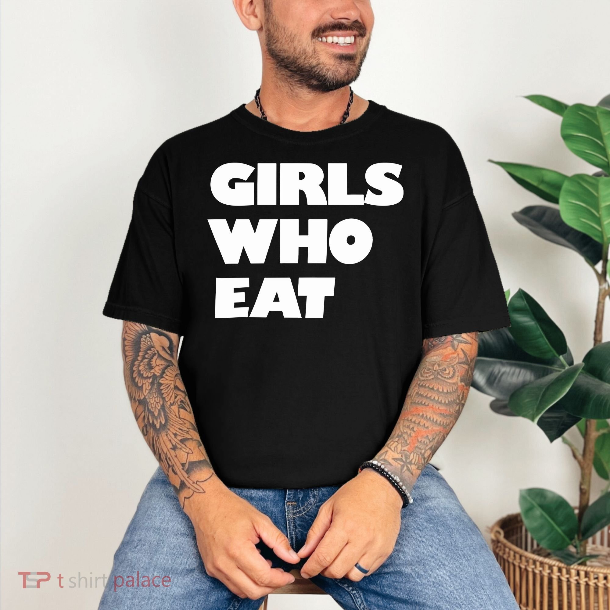 Girls Who Eat Muscle Comfort Colors T-Shirt