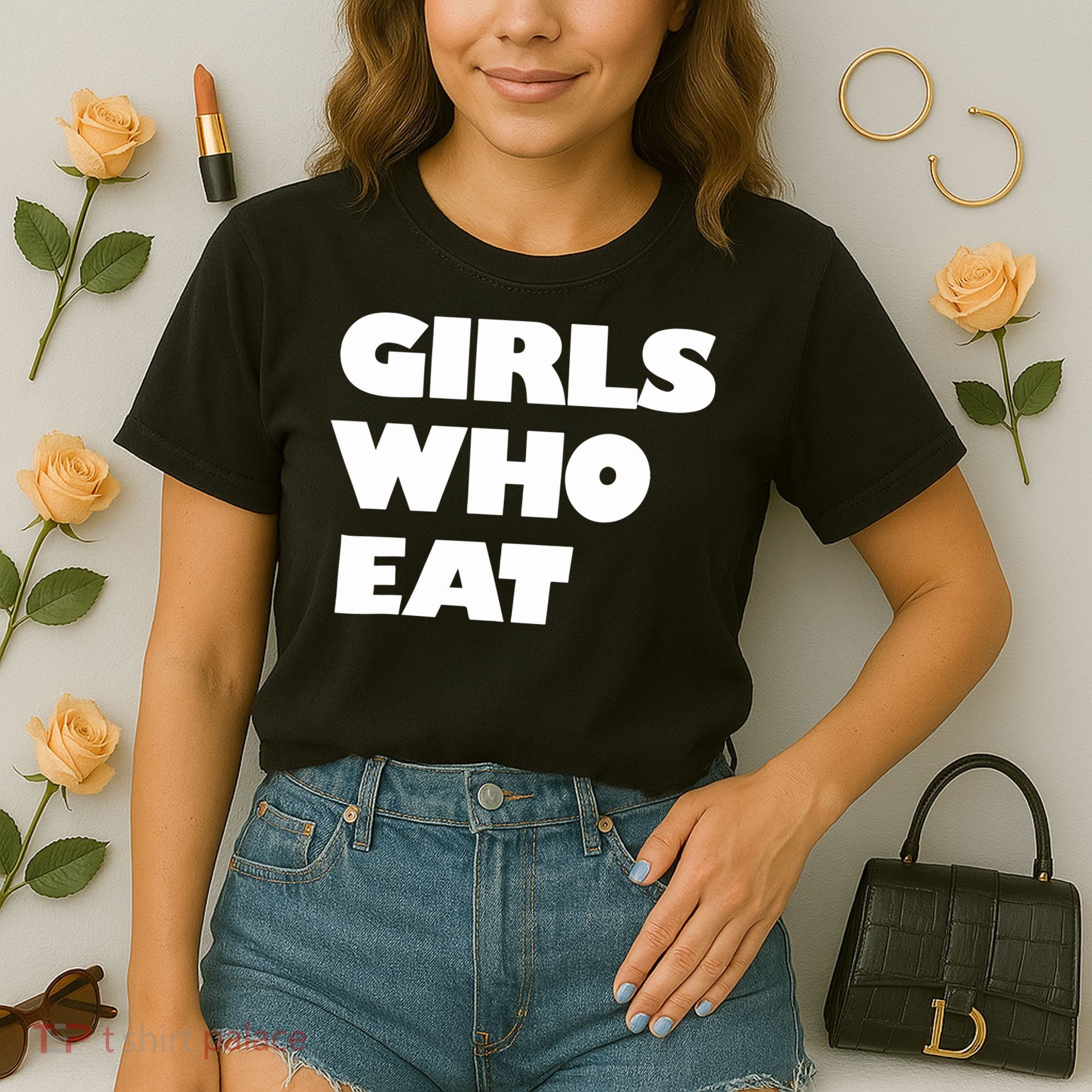 Girls Who Eat Muscle Comfort Colors Boxy T-Shirt