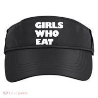 Girls Who Eat Muscle Adult Drive Performance Visor thumb 0