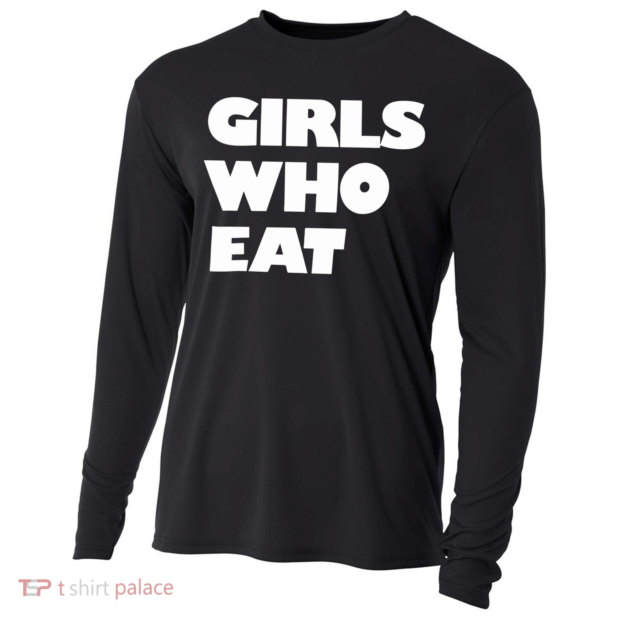 Girls Who Eat Muscle Cooling Performance Long Sleeve Crew