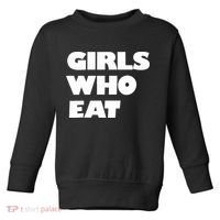 Girls Who Eat Muscle Toddler Sweatshirt thumb 0