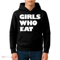 Girls Who Eat Muscle Kids Hoodie thumb 4