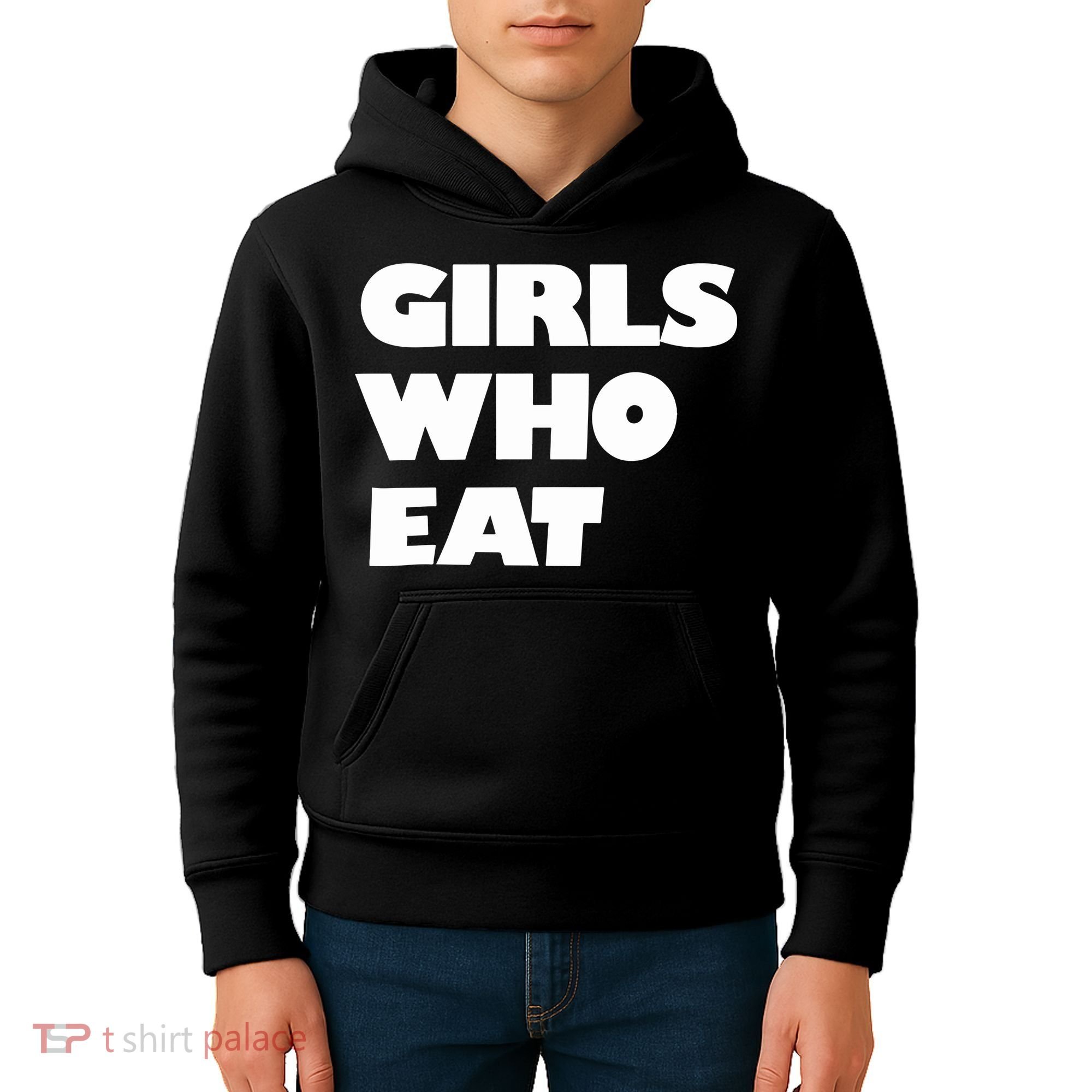 Girls Who Eat Muscle Kids Hoodie